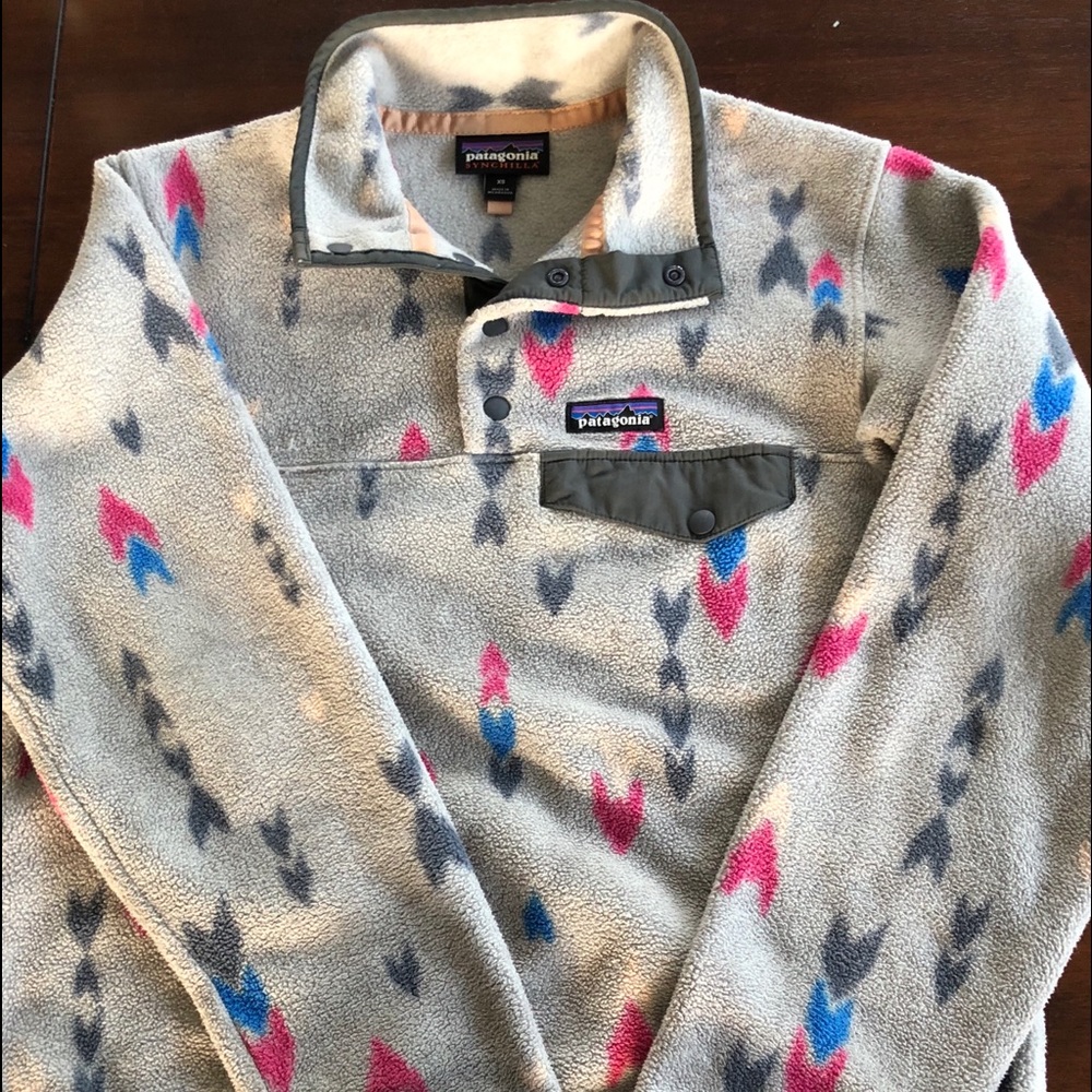 Patagonia Synchilla Snap T Fleece Pullover Size XS